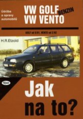 kniha Údržba a opravy automobilů VW Golf/limuzína/Vento, VW Golf Variant [Golf od 9/91 do 8/97, Variant od 9/93 do 12/98, Vento od 2/92 do 8/97], Kopp 2001