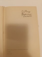 kniha Romance čumilů, státní nakladatelství krásné literatury 1961