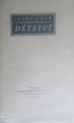 kniha Dětství, Václav Pour 1947