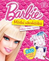 kniha Barbie módní návrhářka : nalepuj - zdob - vybarvuj, Egmont 2011