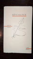 kniha Jižní slunce verše, A. Píša 1936