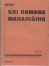 kniha Spisy Sri Ramana Maharišiho, Edice Psyche 1940