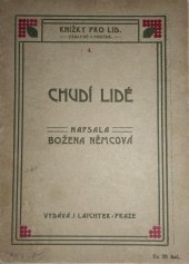 kniha Chudí lidé, Jan Laichter 1906