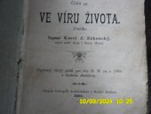 kniha Dědictví Maličkých Ve víru života, Biskupská knihtiskárna 1900