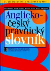 kniha Anglicko-český právnický slovník, Linde 2005