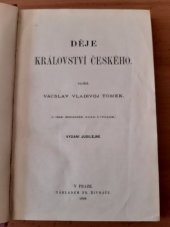kniha Děje království Českého, František Řivnáč 1898
