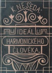 kniha Ideál harmonického člověka, Družstvo Kniha 1923