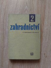 kniha Zahradnictví 2, SZN 1963