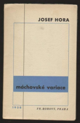 kniha Máchovské variace, Fr. Borový 1936