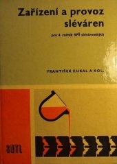 kniha Zařízení a provoz sléváren, SNTL 1979