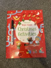 kniha Christmas activities Wipe clean, Usborne Publishing 2016