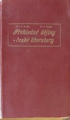 kniha Stručné dějiny literatury české, Promberger 1922
