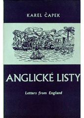 kniha Anglické listy = Letters from England, George Allen and Unwin 1951