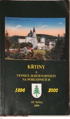kniha Křtiny a vesnice jejich farnosti na pohlednicích 1896 - 2000, OÚ Křtiny 2000