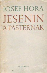 kniha Jesenin a Pasternak překlady jejich veršů, Fr. Borový 1947