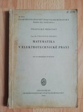 kniha Matematika v elektrotechnické praxi, Elektrotechnický svaz českomoravský 1945