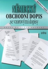 kniha Německý obchodní dopis se vzorovými dopisy, J & M 2002