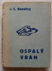 kniha Ospalý vrah detektivní román, Antonín Neumann 1938