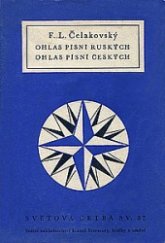 kniha Ohlas písní ruských Ohlas písní českých, Státní nakladatelství krásné literatury, hudby a umění 1954