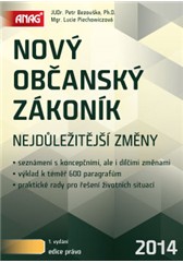 kniha Nový občanský zákoník – nejdůležitější změny, Anag 2013