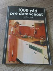 kniha 1000 rád pre domácnosť, Príroda 1986