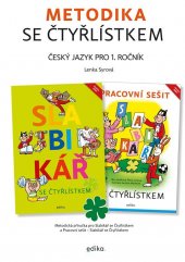 kniha Metodika se Čtyřlístkem Český jazyk pro 1. ročník, Edika 2020