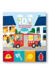 kniha 101 vecí na hľadanie a nalepovanie Hasiči, Svojtka 2023