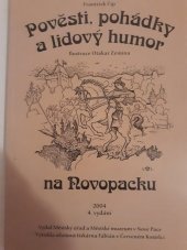 kniha Pověsti, pohádky a lidový humor na Novopacku, Městský úřad v Městské muzeum v Nové Pace 2004