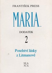 kniha Poselství lásky z Litmanové, Mariánské nakladatelství 1994