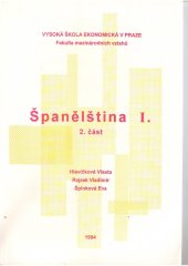 kniha Španělština I., Vysoká škola ekonomická 1993