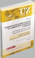 kniha ÚZ 1536 Odměňování zaměstnanců ve veřejných službách, Sagit 2023