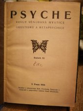 kniha Psyche Revue věnovaná mystice okultismu a metapsychice, Weinfurter 1934