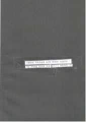 kniha When things are done again 2010, March 29, Tranzitdisplay 2010