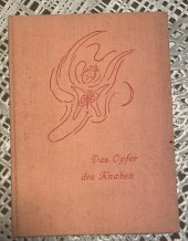 kniha Das opfer des knaben, Verlag 1937