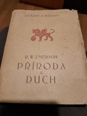 kniha Příroda a duch, Jan Laichter 1927