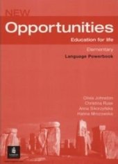 kniha New Opportunities Elementary Language Powerbook, Longman 2006