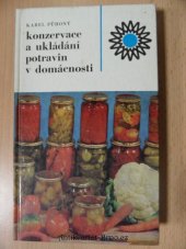 kniha Konzervace a ukládání potravin v domácnosti, SZN 1976