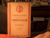 kniha Graphologie mit 81 Schriftproben, Quelle&Mayer 1941