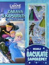 kniha Ľadové kráľovstvo - Ľadová zábava Príbeh - hádanky - samolepky, Alicanto 2025