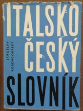 kniha Italsko-český slovník = Dizionario italiano-ceco, SPN 1964