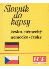 kniha Česko-německý, německo-český slovník, Lingua centrum HE 1991