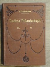 kniha Rodina Polanieckých III., E. Beaufort 1901