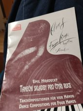 kniha Taneční skladby pro čtyři ruce , Studio Fontana 1993