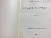 kniha Zaváté šlépěje prósy, Ladislav Kuncíř 1947