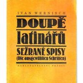 kniha Doupě latinářů Sežrané spisy = Die ausgewühlten Schriften, Petrov 1992