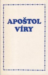 kniha Apoštol víry, s.n. 1985