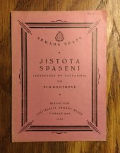 kniha Jistota spasení = [Assurance of salvation], Armáda spásy 1921