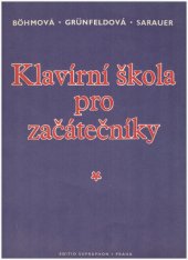 kniha Klavírní škola pro začátečníky, Supraphon 1989