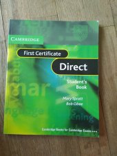 kniha First Certifikátem Direct Student's Book, Cambridge University Press 2005