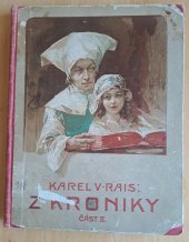 kniha Z kroniky II Dějepisné povídky., F. Topič 